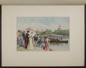 Desembarco de la Góndola, Laguna Norte de H.D. Nichols