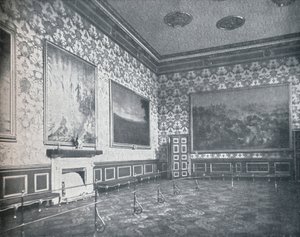 La sala de banquetes en el Palacio de St. James, c1899, 1901 de HN King