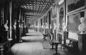 El Gran Corredor, Castillo de Windsor, Berkshire, 1924-1926 de HN King
