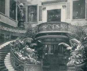 La Gran Escalera en el Palacio de Buckingham, c1899