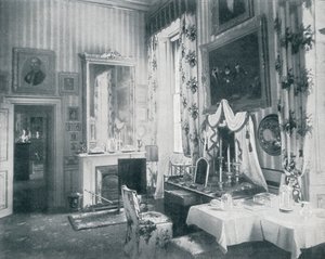 El vestidor de la reina en el Castillo de Windsor, c1899, 1901 de HN King