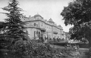 Wrest Park desde el suroeste, Silsoe, Bedfordshire, 1924-1926 de HN King