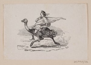 Ilustración de "La Piedra Filosofal" en H.C. Andersen, "Cuentos y Historias", Volumen 2 de H.P. Hansen
