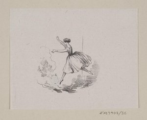 Ilustración de "El soldadito de plomo" en H.C. Andersen, "Cuentos y Historias", Volumen 1 de H.P. Hansen