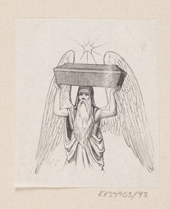 Ilustración para "El Jardín del Paraíso" en H.C. Andersen, "Cuentos y Historias", Volumen 1 de H.P. Hansen