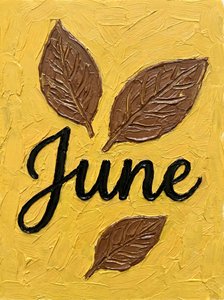 Hojas doradas de junio