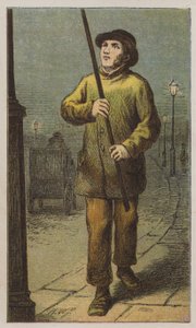 Farolero (litografía a color) de H.W. (after) Petherick