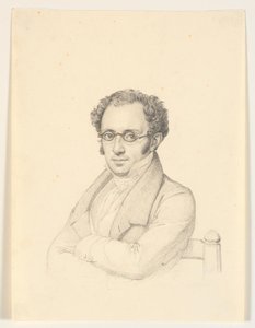 Retrato del notario público, profesor, consejero de estado Nicolai Christian Levin Abrahams