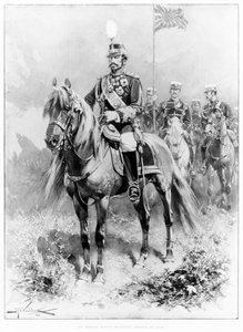 Su Majestad Imperial Mutsuhito, Emperador de Japón (1852-1912) de The Illustrated London News, 16 de enero de 1904 de H.W. Koekkoek