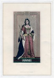 Reina Ana, siglo XIX de H. Bourne