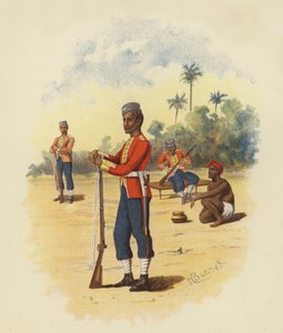 11º Infantería Nativa de Bengala de H. Bunnett