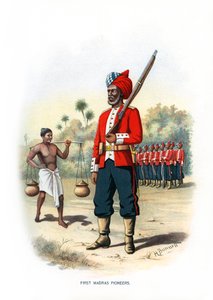 Primeros Pioneros de Madrás, c1890 de H. Bunnett