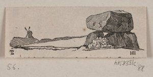 Ilustración para "Monumentos de piedra" de H. C. Henneberg