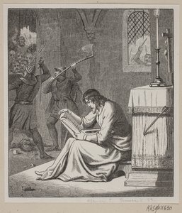 Ilustración para la historia de Dinamarca de Fabricius