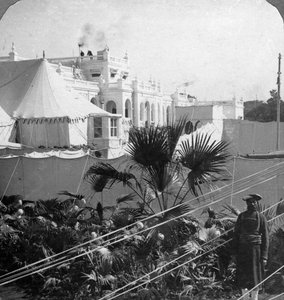 El campamento del Rey-Emperador. Delhi, India, 1912 de H. D. Girdwood