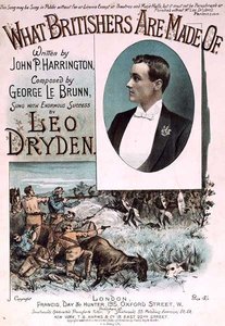 Portada de la partitura musical de 