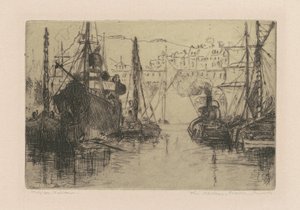 El puerto, Quebec, Canadá de H. Ivan Neilson