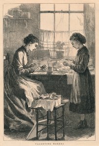 Fabricantes de San Valentín, 1875 de H. Johnson