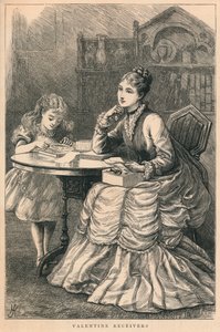 Receptores de San Valentín, 1875 de H. Johnson
