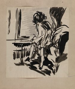 Sin título (Figura sentada)