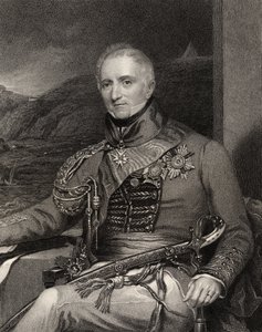 Sir Rufane Shaw Donkin, grabado por W. Holl, de 