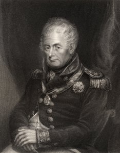 Almirante William Carnegie, grabado por Henry Cook, de 