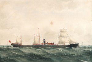 Barco de vapor "Manora