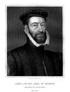 James Stewart, primer conde de Moray, regente de Escocia, 1827 de H. Robinson