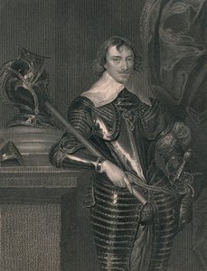Robert Rich, Conde de Warwick, c1630s, principios-mediados del siglo XIX de H. Robinson