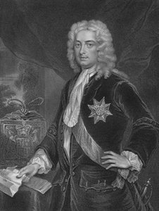 Robert Walpole, Conde de Orford. Del original de Jarvis, en la colección de Thomas Walpole de H. Robinson
