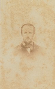 Carte-de-visite retrato de Harold M. White, 1860-1862 de H. S. Tousley