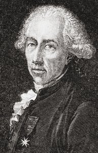 François Alexandre Frédéric, Duque de la Rouchefoucauld-Liancourt, grabado por Pannemaker-Ligny, de 