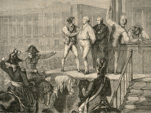 La ejecución de Luis XVI el 21 de enero de 1793
