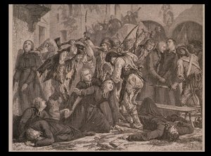 La masacre de los sacerdotes en septiembre de 1792 de H. de la Charlerie