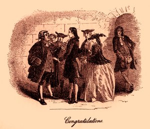 Historia de dos ciudades por Charles Dickens de Hablot Knight Browne