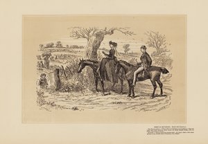 Un campo de reflexión muy fino (grabado) de Hablot Knight (1815 92) Browne