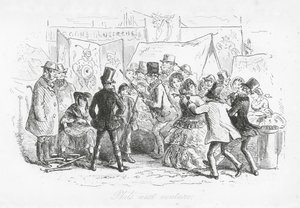Las calles de Londres: La próxima aventura de Phil (grabado) de Hablot Knight (1815 92) Browne