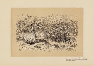 The Wimbledon Meeting, No 1, The War-horse (grabado)