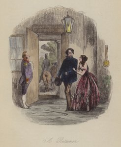 Ilustración para Lewis Arundel o El ferrocarril de la vida de Frank E Smedley de after Hablot Knight Browne