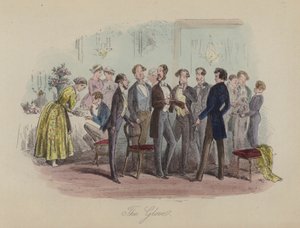 Ilustración de Lewis Arundel o El Ferrocarril de la Vida de Frank E Smedley de after Hablot Knight Browne