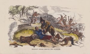 Robinson Crusoe rescata al español de after Hablot Knight Browne
