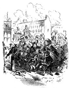 Dombey e hijo de Charles Dickens de Hablot Knight Browne