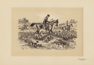 Bocetos de caza, nº 1, De tapadillo (grabado) de Hablot Knight (1815 92) Browne