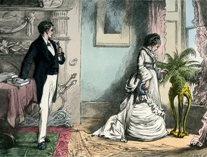 Nuestro amigo común de Dickens de Hablot Knight Browne