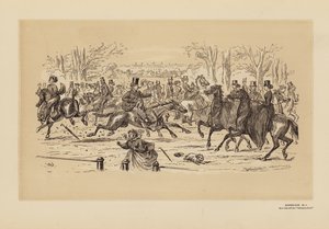 Rotten Row, No 1, As it Was (grabado) de Hablot Knight (1815 92) Browne
