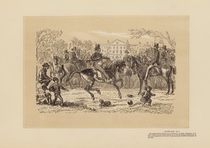 Rotten Row, nº 3, Música y memoria (grabado) de Hablot Knight (1815 92) Browne