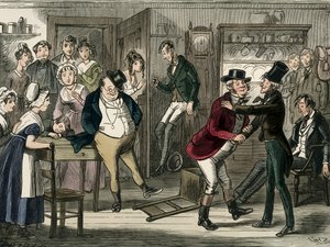 El club Pickwick de Hablot Knight Browne