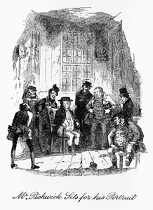 Los papeles póstumos del Club Pickwick de Hablot Knight Browne
