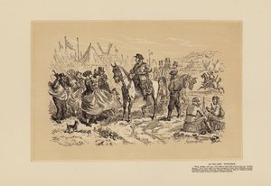 La reunión de Wimbledon, nº 2, Fraternización (grabado) de Hablot Knight (1815 92) Browne