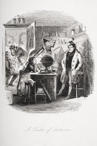 Un visitante distinguido, ilustración de 